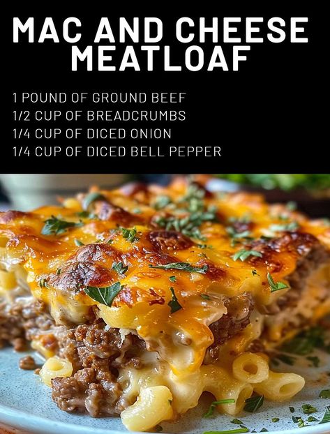 Macaroni Baked Casserole, Mac Cheese Meatloaf, Ground Beef Macaroni And Cheese, Max And Cheese Meatloaf Casserole, Macaroni And Cheese Meatloaf, Macaroni Cheese Meatloaf, Hamburger Mac And Cheese Recipe, Macaroni And Cheese Meatloaf Casserole, Macaroni And Cheese With Meat