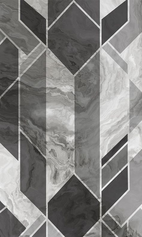 geometric marble wallpaper Modern Marble Floor Pattern Design, Wall Marble Texture, Symmetrical Wallpaper, Modern Pattern Wallpaper, Geometric Wallpaper Texture, Grey Pattern Wallpaper, Modern Wallpaper Texture, Marble Wall Design, Wall Tile Design