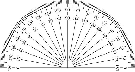 Tonja Lenderman Found the perfect printable protractor for Judy Belcher's faux knit Craftedu class. Corresponding Angles, How To Draw Art, Printable Ruler, Printable Graph Paper, Sculpting Materials, 4th Grade Math Worksheets, Math Journal, Math Learning, Wooden Truck