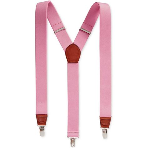 Club Room Men's Spring Suspenders, (38 CAD) ❤ liked on Polyvore featuring men's fashion, men's accessories, suspenders, pink and mens suspenders Suspenders Men Fashion, Mens Suspenders, Suspenders Men, Modern Accessories, Mens Club, Club Room, Room Accessories, Scarf Men, Brushed Metal