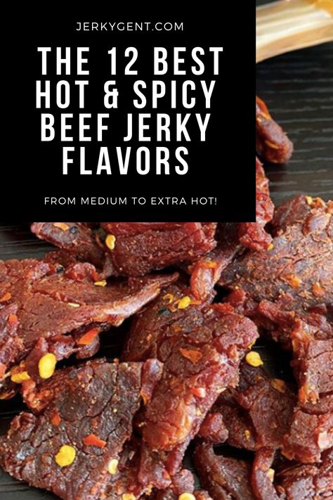 Spicy Beef Jerky Marinade, Spicy Venison Jerky, Beef Jerky Flavors Recipe, Sweet And Spicy Jerky Marinade, Spicy Beef Jerky Recipe Dehydrator, Spicy Jerky Marinade Recipes, Beef Jerky Flavors, Sweet And Hot Beef Jerky Recipe, Hot And Spicy Beef Jerky Recipe