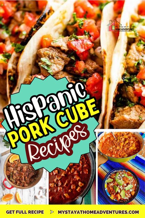 Discover the vibrant and savory flavors of Hispanic pork cube recipes. Delve into a rich array of tantalizing Hispanic cuisine through pork cubes that will elevate your culinary experience. From traditional adobo to zesty carnitas, we will explore easy-to-follow recipes that capture the essence of Latin American cooking. Cubed Pork Recipes Simple, Pork Cubes Recipes, Pork Chunks Recipes Easy, Recipes With Pork Chunks, Cubed Pork Recipes, Pork Cubes, Pork Chunks, Cubed Pork, Pork Oven