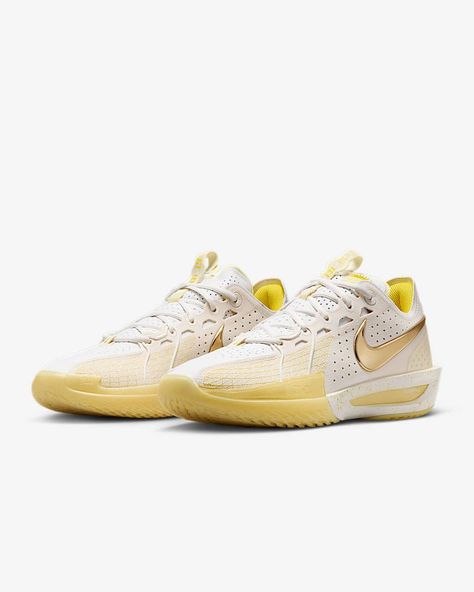 Nike G.T. Cut 3 'Jordan Poole' Basketball Shoes. Nike CA Jordan Poole Shoes, Jordan Poole Basketball, Basketball Shoes Nike, Jordan Poole, Cut Shoes, Ball Shoes, Shoes Nike, Cute Shoes, Basketball Shoes