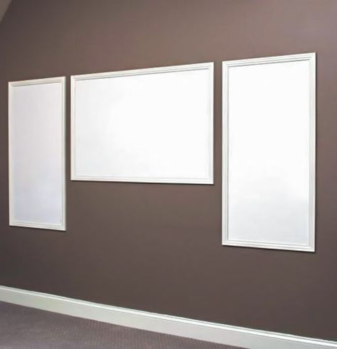 Diy Dry Erase Pockets, White Magnetic Board, Diy Erase Board, White Boards On Wall, Dry Erase Wall Ideas, Dry Erase Board Wall Ideas, Home Office Dry Erase Board Ideas, Diy Magnetic Whiteboard, White Board Wall Ideas