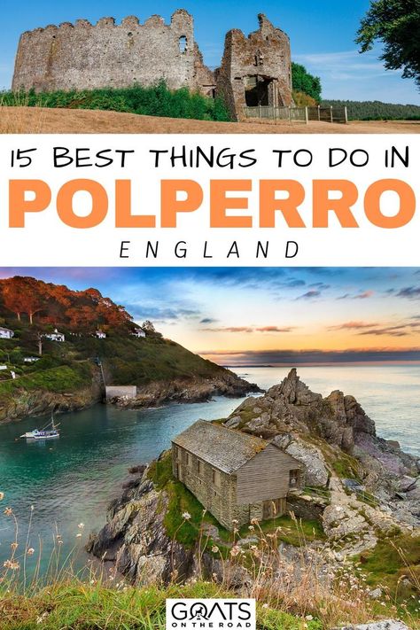 15 Best Things To Do in Polperro, England Cornwall Travel, Polperro Cornwall, Looe Cornwall, Best Afternoon Tea, Long Term Travel, Cornwall England, Fishing Villages, British Isles, Boat Trips