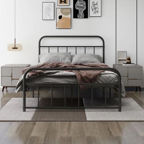 Scheider Full / Double Platform Bed | Wayfair North America