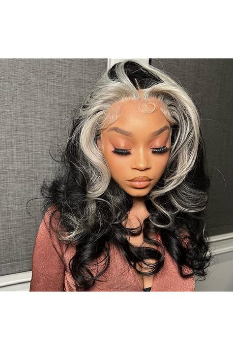 Bad Wigs, Brazilian Hair Wigs, Grey Wig, Blonde Lace Front Wigs, Long Hair Color, Curly Lace Front Wigs, Ombre Wigs, Wig Human Hair, Platinum Blonde Hair