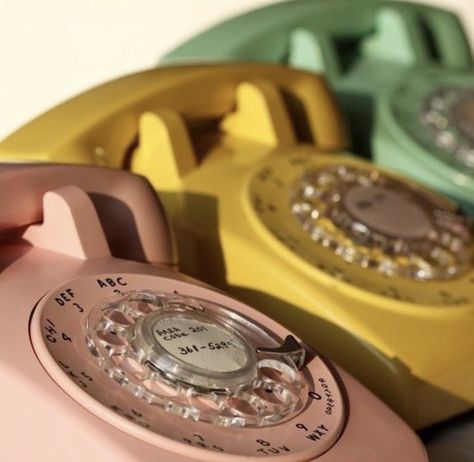 Reposted from @daughterofthe70s  on instagram.  #interior #design #retro #70s #aesthetic #decor #room #dormer #roomdesign #trendy #trippy #psychedelic #pastel Rotary Telephone, Telephone Vintage, Rotary Phone, Vintage Phones, Vintage Telephone, Vintage Memory, Those Were The Days, Oldies But Goodies, Telephones