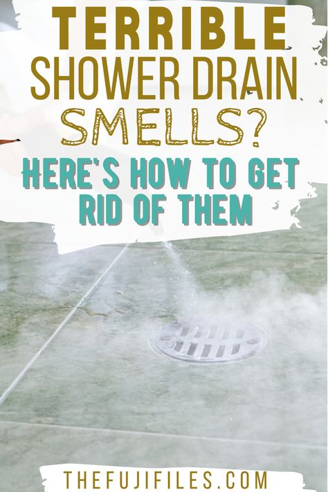 Shower drain smells are a headache to deal with as they indicate bad hygiene and may cause health issues. Read this article to know how to get rid of them! Clean Shower Drain Smell, How To Clean A Shower Drain, Smelly Drains Bathroom, Stinky Drains Remedy Bathroom, How To Clean A Smelly Drain, Smelly Sink Drain Bathroom, Bathroom Drain Smell, Diy Drain Cleaner Smell, Drain Smells Like Sewer