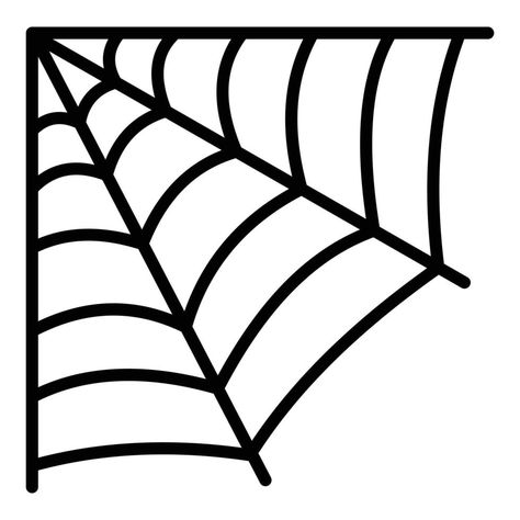 Corner Spider Web, Spiderman Topper, Spiderman Web, Web Icons, Spider Web, Horror Movies, Vector Art, Spiderman, Vector Free