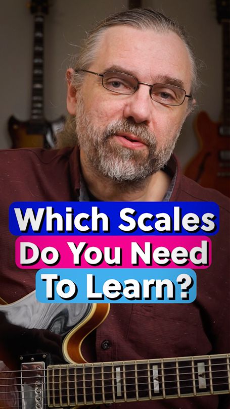 Which Scales Should You Learn? 😎 #guitar Learn Guitar Scales, Guitar Techniques, Guitar Scales, Jazz Guitar, Youtube Shorts, Learn Guitar, Music Lessons, Guitar Lessons, Do You Need