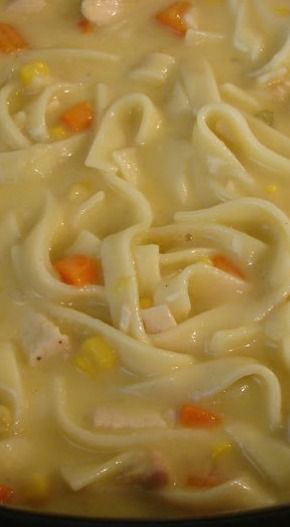 Crock Pot Creamy Chicken Noodle Soup Crockpot Creamy Chicken Noodle Soup, Crock Pot Creamy Chicken, Crockpot Creamy Chicken, Creamy Chicken Noodle, Creamy Chicken Noodle Soup, Crockpot Dishes, Busy Bees, Crock Pot Soup, Crock Pot Slow Cooker