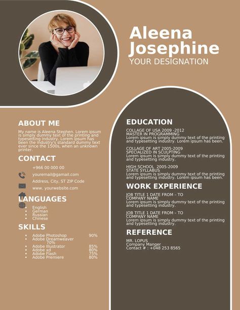 (Resume / CV / Biodata Format Free Download in Word, PDF) Full-Size Template Preview Video ... Read moreModern Attractive Resume Template (.docx & .pdf) The post Modern Attractive Resume Template (.docx & .pdf) appeared first on TechGuruPlus.com. Modern Resume Template Free Download, Cv Design Creative Professional, Resume Template Free Downloadable Word, Modern Cv Template Free, Cv Design Template Free, Resume Template Free Downloadable, Biodata Template, Professional Cv Template Free, Cv Format For Job