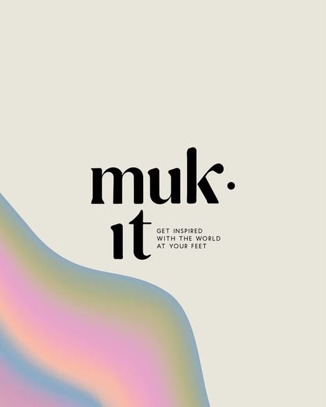 Brand strategy | Saskia on Instagram: "🤍Logo design for Muk it! “Muk it ” is a YouTube channel that will help you get inspired with business, life and design. She wanted her brand to look futuristic but still keep that elegant vibe! She also loved colours but she just didn’t now how to incorporate this into her brand. 🌈 To make the brand look futuristic but yet elegant and colourful we combined a slick looking font, with a neutral colour but also used a pastel ombre to make it look futuristic! Futuristic Design Graphic, Futuristic Branding, Futuristic Elegance, Instagram Logo Design, White Backround, Brand Colours, Pastel Ombre, Bold Type, Leadership Conference