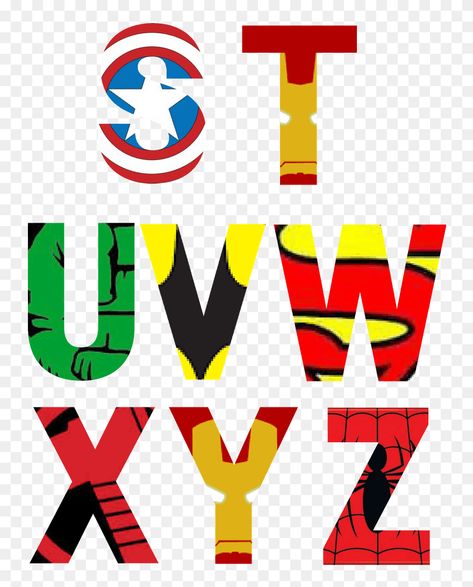 Printable Superhero Letters Clipart (#5755290) is a creative clipart. Download the transparent clipart and use it for free creative project. Super Hero Letters, Superhero Alphabet, Superhero Letters, Free Printable Clip Art, Free Alphabet Printables, Superhero Clipart, Family Reunion Invitations, Reunion Invitations, Art Letters