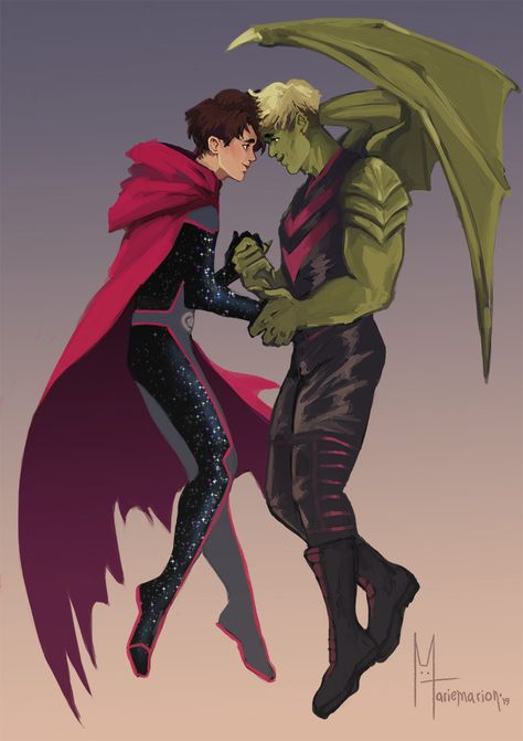 #Wiccan #Hulkling #Gay #Gaycouple #Marvel #MCU #HulklingWiccan #WiccanHulkling #GayMarvel #MarvelGay #Love #Romance #Superheroes Dancing On The Moon, Wiccan Marvel, Billy Kaplan, Marvel Young Avengers, Marvel Couples, Marvel Characters Art, Ange Demon, Young Avengers, Marvel Fan Art