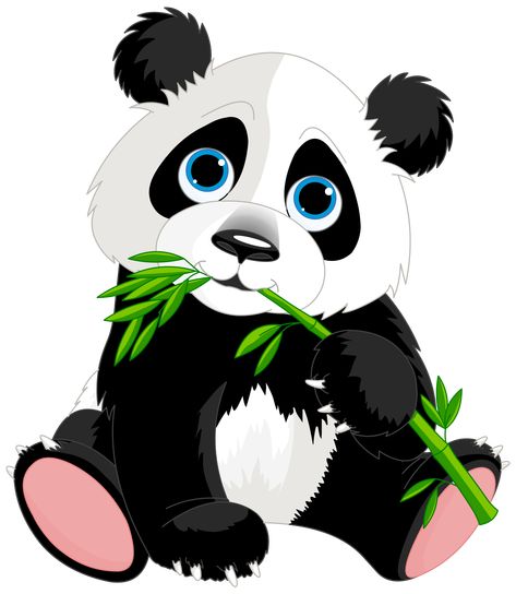 Cute panda cartoon clipart image gallery yopriceville Panda Clipart, Cute Panda Cartoon, Panda Illustration, Baby Panda Bears, Panda Drawing, Panda Art, Cartoon Panda, Panda Love, Cartoons Png