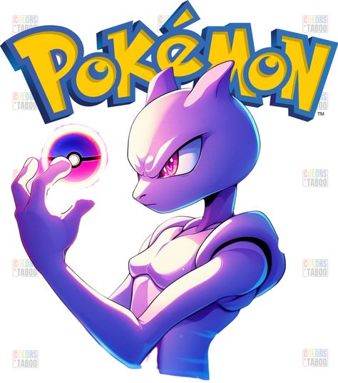 Pokemon Mewtwo Fanart, Mewtwo Fanart, Pokemon Xyz, Anime Mug, Anime Fan Art, Svg Anime, Pokemon Mewtwo, Anime Png, Anime Svg