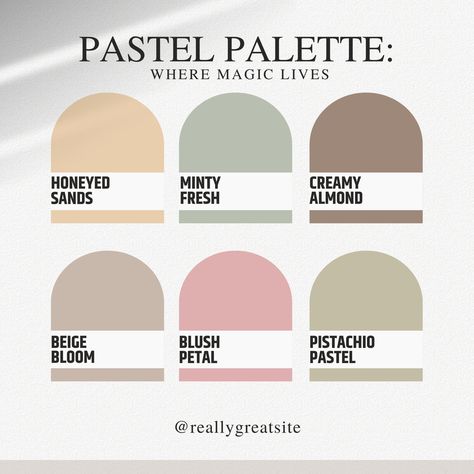 Pastel aestetic color palette instagram post,  Color palette inspirational Instagram post, christmas gift Color Palette Instagram, Color Design Inspiration, Welcome To The Future, Pastel Palette, Nail Fashion, Color Harmony, Nail Color, Nail Polish Colors, World Of Color