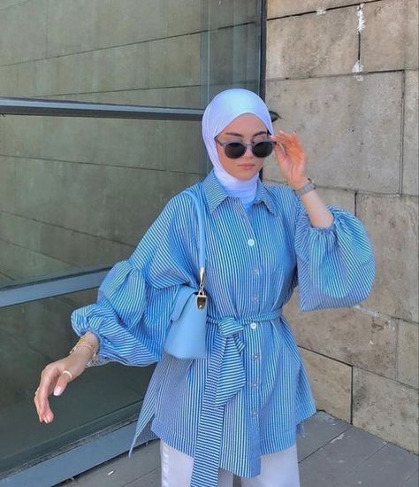 Muslim Girl Outfits, Hijab Fashion Summer, Hijabista Fashion, Estilo Hijab, Hijab Fashionista, Modern Hijab Fashion, Hijabi Fashion Casual, Fashion Top Outfits, Modesty Fashion