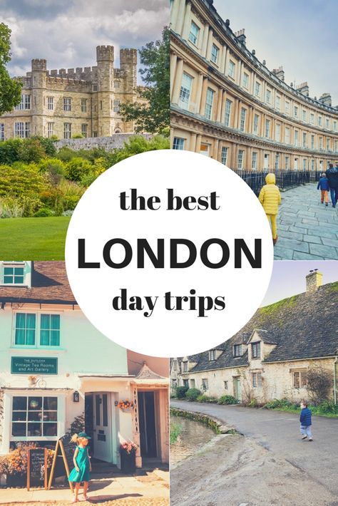 If you're looking to leave city life behind, these day trips from London will be the perfect remedy! 20 Best day trips from London #London #daytrip #England #UK #travel London Day Trips, Europe Adventure, Winter Travel Destinations, Photography History, Day Trips From London, United Kingdom Travel, London Food, Things To Do In London, Windsor Castle