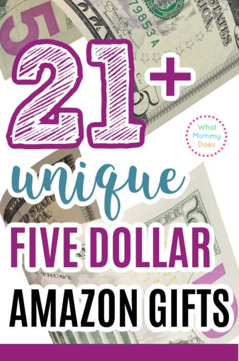 21 Gifts to Buy on Amazon Under $5 - What Mommy Does Bulk Birthday Gift Ideas, Five Dollar Gifts, Dollar Gifts, $5.00 Christmas Gift Ideas, Cheap Boujee Gifts, Best Gifts Under 10 Dollars, $5 And Under Gifts, 5 Dollar Gifts, Amazon Under $5