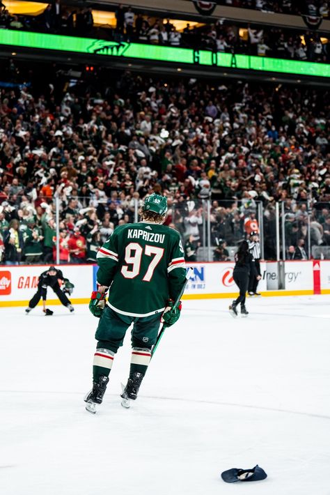 Mn Wild Wallpaper, Nhl Backgrounds, Nhl Aesthetic, Hockey Wallpaper, Kirill Kaprizov, Sports Essentials, Minnesota Hockey, Mn Wild, Nhl Hockey Players