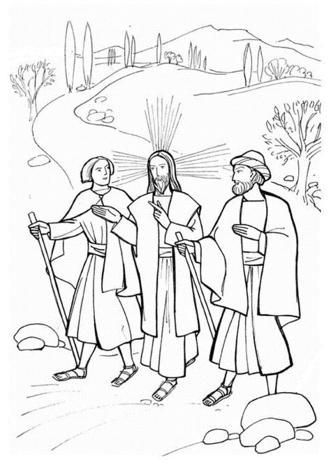 disciples_ of_ Emmaus_4.GIF 824×1,157 pixels The Road To Emmaus, Walk To Emmaus, Bible Coloring Sheets, Road To Emmaus, Printable Road, Jesus Coloring Pages, Sunday School Coloring Pages, Bible Activities For Kids, Bible Story Crafts