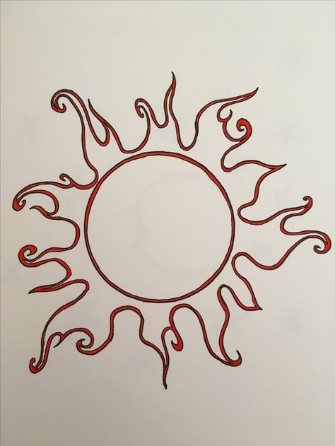 Funky Sun Drawing, Detailed Sun Drawing, Sun Ideas Drawing, Grunge Sun Drawing, Sun Drawings Aesthetic, Boho Sun Drawing, Pretty Sun Drawing, Sun Eye Drawing, Sun On Fire Tattoo