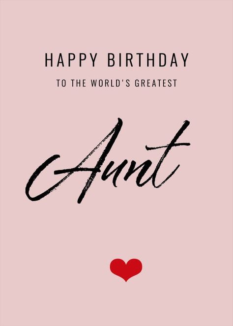 World's Greatest Aunt - Birthday Card (Free) | Greetings Island Birthday Drawings, Birthday Card For Aunt, Birthday Aunt, Happy Birthday Aunt, Happy Birthday Drawings, Aunt Birthday, Free Birthday Card, Greetings Island, Great Aunt