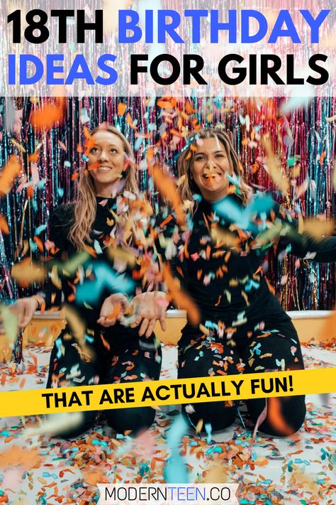 18 year old birthday party 18th Bday Activities, Things To Do At An 18th Birthday Party, 18th Bday Party Ideas Daughters, Fun Games For 18th Birthday, Eighteenth Birthday Games, 18th Birthday Ideas For Girls, Party Rules, Backyard Birthday Parties, Birthday Week