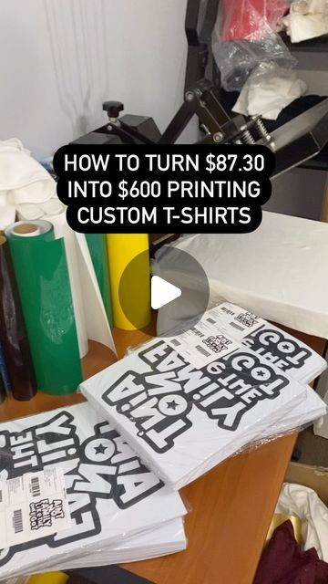 Tshirt Vinyl Ideas, Tshirt Printing Business, Tshirt Printing, 10k Views, Tri Cities, Branding Tips, Vinyl Ideas, Printing Business, How To Turn