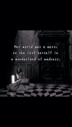 ALICE Alice And Wonderland Quotes, Wonderland Quotes, Lewis Carroll, Her World, Disney Quotes, Infp, Losing Her, A Quote, The Words