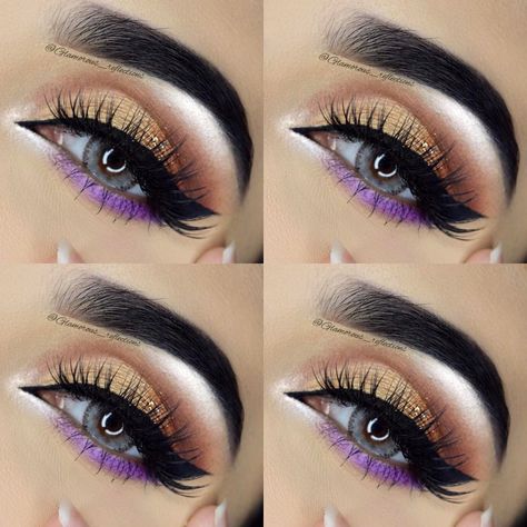 Purple Under Eye Makeup, Purple Undereye, Mardi Gras Makeup, Mardi Gras Ball, Ball Makeup, Under Eye Makeup, Eyeshadow Ideas, Purple Eye Makeup, Fill In Brows