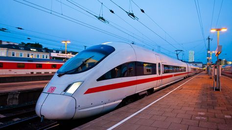 French Train, Germany Frankfurt, Europe Train, Belgium Germany, Train Route, High Speed Rail, Rail Transport, Cities In Germany, Electric Train