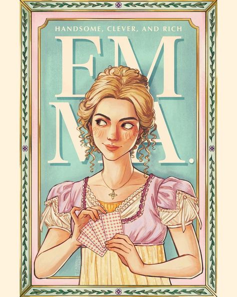 Emma Movie, Emma Book, Emma. 2020, Emma Woodhouse, Emma Jane Austen, Emma Jane, Jane Austin, Jane Austen Books, Movie Poster Art