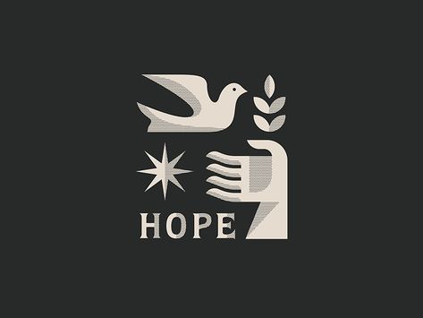 Hope Mark by Brad Cuzen on Dribbble Brad Cuzen, Dove Logo Design, Charity Logo Design, Wheat Logo, Dove Logo, Hope Logo, Church Logo Design, Peace Logo, Charity Logo