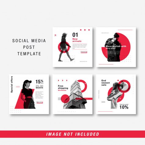 Minimalist social media template Premium... | Premium Vector #Freepik #vector #banner #sale #template #geometric Cv Inspiration, Visuell Identitet, Banner Web, Graphisches Design, Instagram Template Design, Social Media Poster, Social Media Design Inspiration, Web Banner Design, Social Media Branding