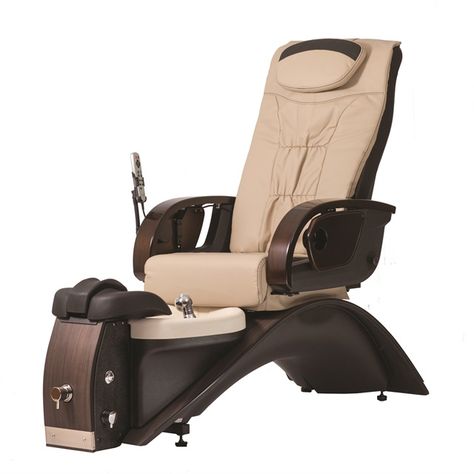 http://www.nailsmag.com/product/116508/the-echo-le Day Spas, Spa Pedicure Chairs, Spa Chair, Pedicure Chair, Steel Frame Construction, Shiatsu Massage, Spa Experience, Adjustable Legs, Massage Chair