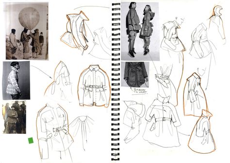 © RCA : Alexander Lamb | GoSee FASHION | presented by GoSee Fashion Sketch Book, Fashion Sketchbook Inspiration, Fashion Portfolio Layout, Sketchbook Layout, Sketchbook Cover, Fashion Design Sketch, Sketch Books, Fashion Design Sketchbook, Fashion Design Portfolio