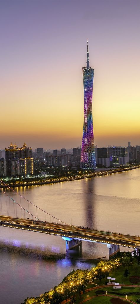 Canton Tower, Canton China, Naypyidaw, Beautiful Bridges, China City, City Photos, Guangzhou China, China Travel, Lily Collins