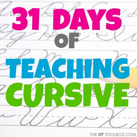 Cursive writing alphabet and how to teach kids cursive handwriting with correct cursive letter order. Cursive Activities, Handwriting Help, Handwriting Tips, Learn Cursive, Teaching Cursive Writing, Learn To Write Cursive, Pre Writing Practice, Learn Handwriting, Teaching Cursive