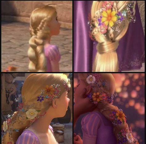 Tangled Braid, Rapunzel Inspired Hair, Wig Reference, Tangled Rapunzel Hair, Delaney Core, Rapunzel Makeup, Rapunzel Wedding Theme, Rapunzel Halloween Costume, Tangled Aesthetic