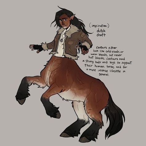 Mlp Centaurs, Deer Centaur Oc, Clydesdale Centaur, Dog Centaur, Centaur Drawing Reference, Centaur Types, Centaur Character Art, Modern Centaur, Centaur Poses Reference