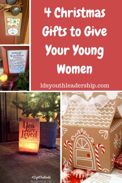 4-christmas-gifts-to-give-your-young-women Lds Young Women Christmas Gifts, Young Women Christmas Gifts, Lds Christmas Gifts, Lds Christmas, Gifts For Young Women, Lds Yw, Lds Gifts, Christmas Lesson, Lds Youth