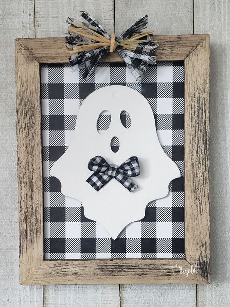 Aesthetic Halloween Wallpaper, Wood Ghost, Nail Designs Halloween, Ghost Decor, Hallowen Ideas, Fall Decor Dollar Tree, Dollar Tree Halloween, Halloween Wood Crafts, Diy Halloween Decor