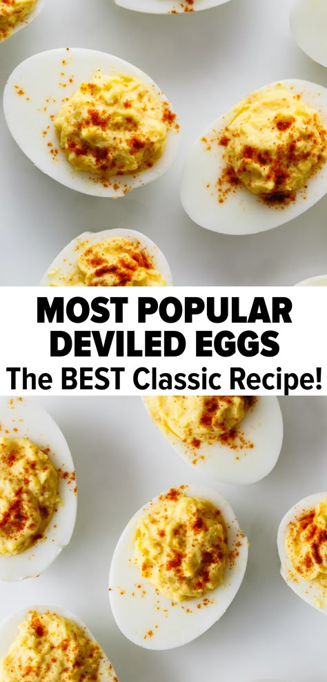 Devilled Eggs Recipe Best, Devilled Eggs, Best Deviled Eggs, Thanksgiving Cooking, Dessert Aux Fruits, Egg Recipe, Deviled Eggs Recipe, Eggs Recipe, Deviled Egg