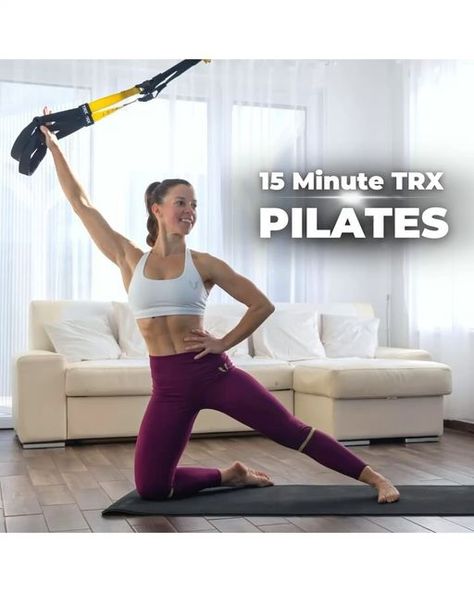 Trx Pilates, Trx Training, Pilates Exercises, Suspension Trainer, Trx Workouts, Joseph Pilates, Body Strength, Health And Fitness Articles, Mat Pilates