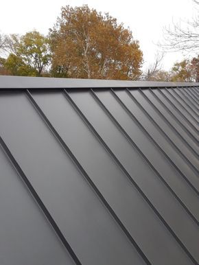 Metal ridge cap for all roofs | Fine Metal Roof Tech Ridge Cap, Metal Roof Panels, Black Metal Roof, Metal Roof Houses, Metal Roof Installation, Metal Shingles, Roof Cap, Roof Cladding, Standing Seam Roof