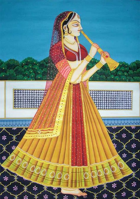 Rajasthani Painting, Mughal Art Paintings, Rajasthani Art, Mughal Paintings, Miniature Paintings, Pichwai Paintings, Indian Painting, Indian Folk Art, Indian Paintings